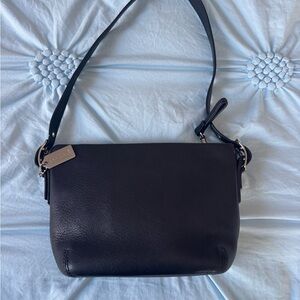 Vintage Coach Black Shoulder Bag